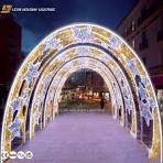 3D LED Christmas Decoration Lights Arch LED Motif Light with Outdoor Holiday