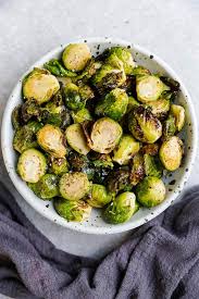 The crispiest air fryer brussels sprouts. Crispy Air Fried Brussels Sprouts The Best Easy Low Carb Side Dish