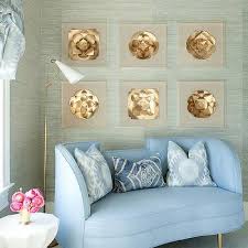 This hue just goes so well with the gold and flax. Blue And Gold Bedrooms Design Ideas