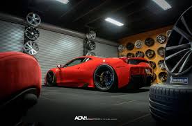 Ferrari 458 Speciale On Matte Black Adv 1 Wheels Rear Side Angle Gallery Ferrari 458 Ferrari 458 Speciale Ferrari