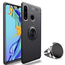 pack coque magnetique aimantee housse protection huawei p30 lite avec support stand voiture magnetique a grille d aeration universel sans fil accessoires pochette coque et etui telephone mobile achat