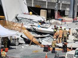 Investigation of march 15, 2018 pedestrian bridge collapse at florida international university, miami, fl 5 figure 31 notice the depth and width of cracks near column 12 at the west side of diaphragm ii Six Dead In Pedestrian Bridge Collapse At Florida International Univ In Miami Authorities Say