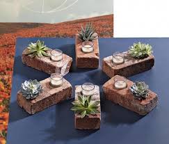 12 Creative Uses For Leftover Bricks Succulent Planter Diy Succulent Planter Brick Planter