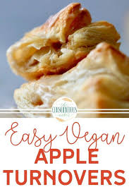 Easy Vegan Apple Turnovers The Conscientious Eater In 2020 Fall Vegan Recipes Apple Turnovers With Puff Pastry Flavorful Vegetables