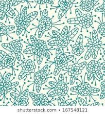 Decoration floral elements vector graphics set. Vector De Stock Libre De Regalias Sobre Ornate Floral Pattern Flowers Doodle Sharpie492911437 In 2020 Floral Pattern Floral Vector Images