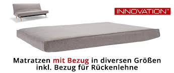 Anders als bei großen exemplaren lassen sich bezüge viel schneller abnehmen und anschließend wieder anbringen. Matratzen Fur Schlafsofas Von Innovation Mit Extra Bezug Inkl Gestellbezug Fur Ruckenlehne Mysofabed De