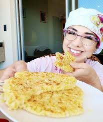 Ya entramos en la época oficial del mbeju😋👌❤🇵🇾 y hoy le toca el turno  al MBEJU MESTIZO!!!🥰 pejapomína!!! Hetereiiii!!!🤤😍 📽Preparación: 👉  http://bit.ly/2Pu3iPi *INGREDIENTES: .400 gr. Almidón de mandioca (yuca)  .100 gr. harina