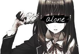 Anime drawing sadness art, anime, black hair, hand png. Pin Di Why