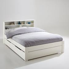 Trouvez lit 2 places blanc sur 2ememain ✅ avantageux pour tout le monde. Ensemble Lit Tete De Lit Et Sommier Nikko Headboards For Beds Headboard Storage Bed