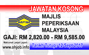 Jadual waktu malaysian university english test (muet). Jawatan Kosong Mpm Majlis Peperiksaan Malaysia 12 September 2017 Jawatan Kosong Kerajaan Swasta Terkini Malaysia 2021 2022