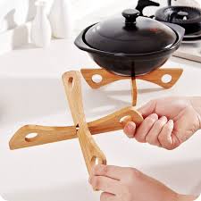 New Bamboo Heat Resistant Pan Mats Removable Pot Mat Holder Kitchen Cooking Insulation Pad Bowl Cup Coasters Diy Woodworking Woodworking Wood Diy
