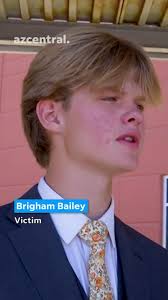 Brigham Bailey and his mom, Cary Bailey, talk