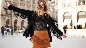 How to style a suede skirt for fall. Brown Suede Skirts Are Spring 2015 S Biggest Trend Stylecaster