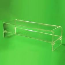Antwan coffee table with storage. Clear Acrylic Plastic Table With Shelf Coffee Table Television Stand Unit Ebay