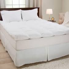 Lavish Home 4 In Full Down Mattress Topper 64 18 F The Home Depot Feather Mattress Mattress Lavish Home