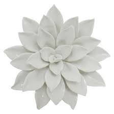 These are very lovely and will speak to your unique personality and love of flowers beyond just what they represent but also for their underlying. Porcelain Flower Wall Decor 8 Quot White Threshold Target Metal Tree Wall Art Decorative Wall Sculpture Porcelain Flowers