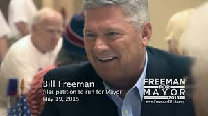 "This is the first real step in the race for Mayor"