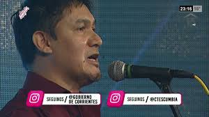 Show de Sol Dorado de Berón de Astrada en el Corrientes Cumbia Virtual.