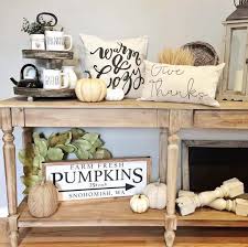It is from the early 1900's and full of character. 23 Amazing Ways To Style Your Console Table With Fall Decor