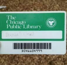 Current photo id w/chicago address; Lookit These Library Cards From Around The Us Library Card Library Digital Book