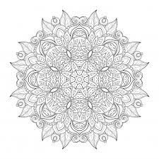 These mandalas coloring pages will help relax and calm your child's mind. Pin On Advanced Flower Coloring Pages