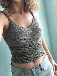 There are multiple ways to achieve this look as well. Fo Girly Knits Bra Top My First Wearable Garment Knitting