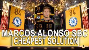 Like for flere af denne slags videoer twitch: Marcos Alonso Sbc Cheapest Solution Squad Building Challenge Fifa 19 Ultimate Team Youtube