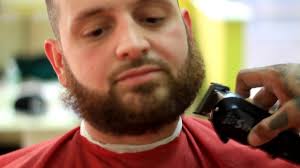 How To Do Comb Over Fade Haircut w/ Hard Part and beard