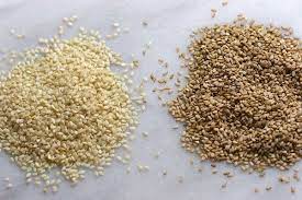 Comparison Hulled Sesame Seeds Unhulled Sesame Seeds Hl Agro