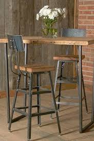 Counter Height Barn Wood Stool With Steel Back 1 25 Etsy Wood Stool Counter Height Stools Stools With Backs