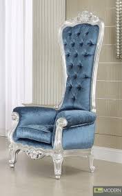 French Style Victorian Extreme High Back Royal Throne Accent Armchair High Back Accent Chairs Accent Chairs For Sale Accent Chairs