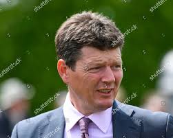 Trainer Andrew Balding During Afternoon Racing Editorial Stock Photo