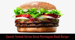 Contoh kerja kursus pengajian perniagaan tingkatan 6 mp3 & mp4. Contoh Terbaik Kertas Kerja Perniagaan Kiosk Burger