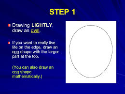 Following this video on how to draw an egg shape with geometry, one can draw egg using four arcs. Step 1 Drawing Lightly Draw An Oval If You Want To Really Live Life On The Edge Draw An Egg Shape With The Larger Part At The Top You Can Also Draw
