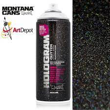 The particles reflect light and show a rainbow of color. Spray Montana Effect Hologram 400ml Mxe 463051