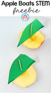 After this lesson, toddlers and preschoolers should be more proficient at: Apple Boats Stem Activity