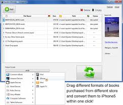 Trasferire Leggere Ebook Kindle Nook Kobo Su Iphone Ebook Converter Convertire E Book E Rimuovere Drm Da Epub Pdf Azw Kfx