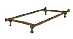 Lagrima bed twin size platform metal frame, with vintage headboard and footboard,premium steel slat support,twin,black. Bolt On Twin Xl Size Metal Bed Frame For Headboard And Footboard