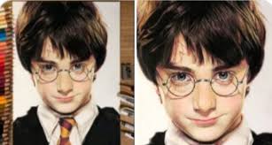 Gambar pemandangan hitam putih pensil paling keren download now 50 g. Keren Seniman Jepang Ini Mampu Gambar Harry Potter Mirip Dengan Fotonya Hanya Dengan Pensil Warna