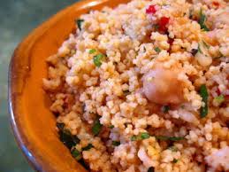 This moroccan couscous recipe is a simplified, vegan version of the traditional dish, filled with sweet raisins, crunchy almonds and it might not be authentic, but it makes for an easy, flavorful side dish. Spicy Couscous And Chickpeas Meatless Monday