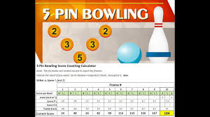 5 Pin Bowling Scoring And Free Calculator To Download Youtube