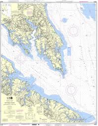Noaa Chart 12233 Potomac River Chesapeake Bay To Piney Point