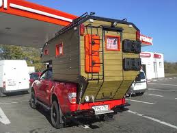 Derevyannaya Cherepaha Ili Zhiloj Modul Na Pikap 7 Pochti Final Homemade Camper Slide In Camper Overlanding