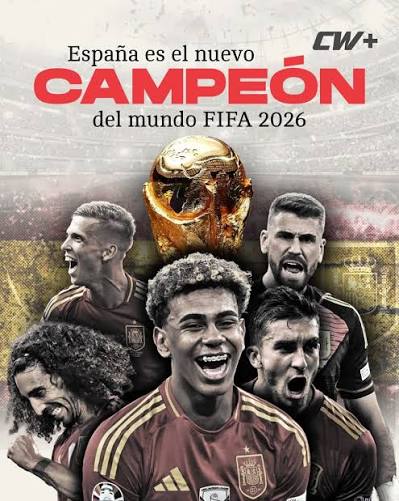 DEPORTES | España se proclamó campeona del Mundial 2026 tras vencer 1-0 a Argentina en la final disputada en el MetLife Stadium. El único gol del compromiso fue obra de Ferran Torres,