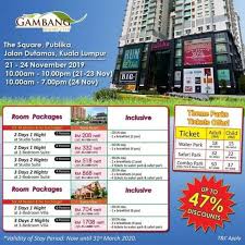 21 24 Nov 2019 Bukit Gambang Resort City Roadshow Sale Gambang Roadshow Resort
