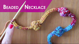 Check spelling or type a new query. Knit A Necklace With Beaded Texture Knitting Pattern Studio Knit