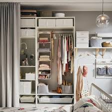 pax هيكل دولاب ملابس أبيض 100x58x236 سم ikea