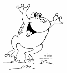Sapo Pulando Para Colorir Desenhos Para Colorir
