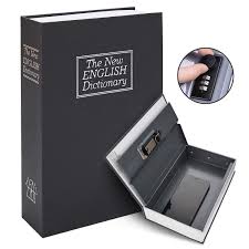 Ohuhu Book Safe with Combination Lock, Dictionary Diversion Book Safe,  Portable Safe Box, Great for storing Money, Jewelry and Passport :  Amazon.ca: Tools & Home Improvement