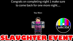 The arsenal slaughter event is now available! Roblox Arsenal Slaughter Event Walkthrough Youtube